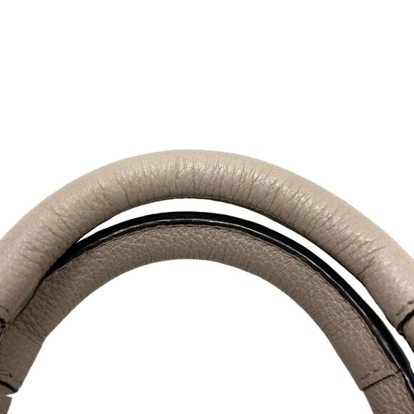 FURLA - Pink Beige Leather Handbag - Picture 7 of 9